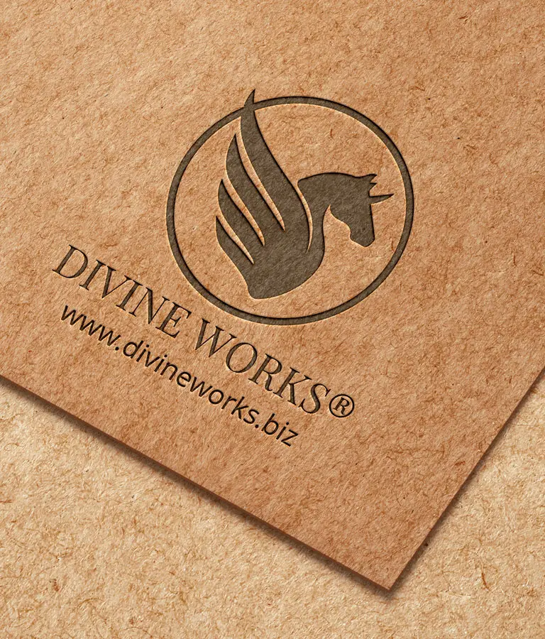 Download Free Embossed Logo by Divine Works