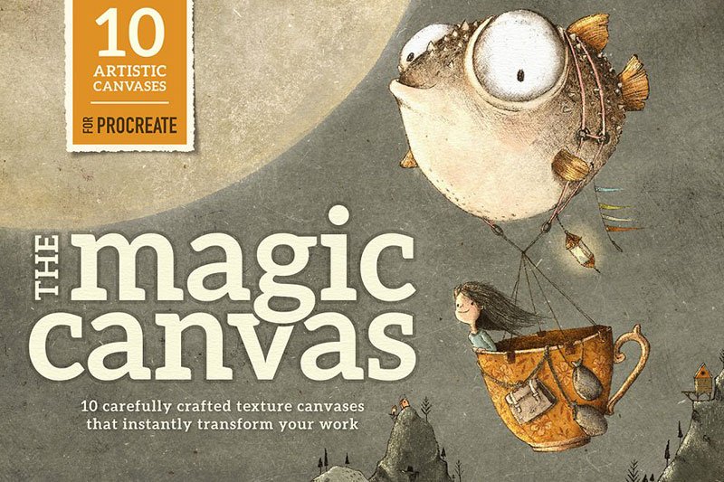 Magic Canvas Procreate textures docs