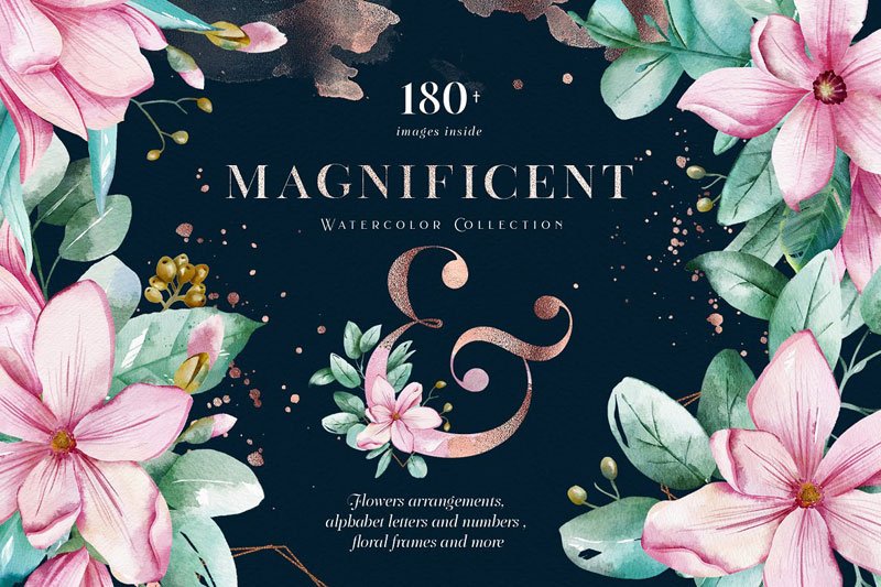 Magnificent Watercolor Collection