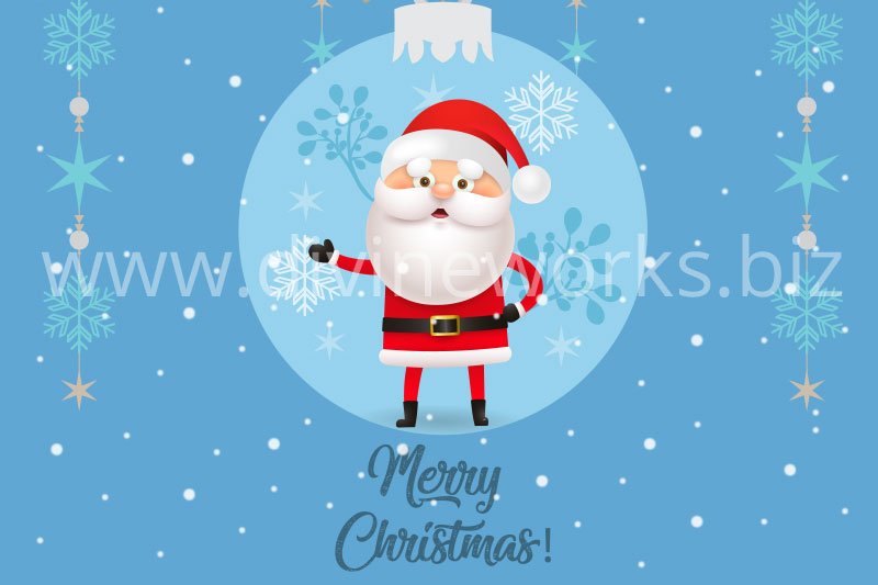 Download Free Adobe Illustrator Merry Christmas Vector Theme by Divine Works
