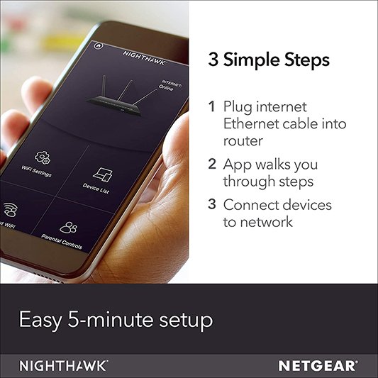 NETGEAR Nighthawk Smart Wi-Fi Router