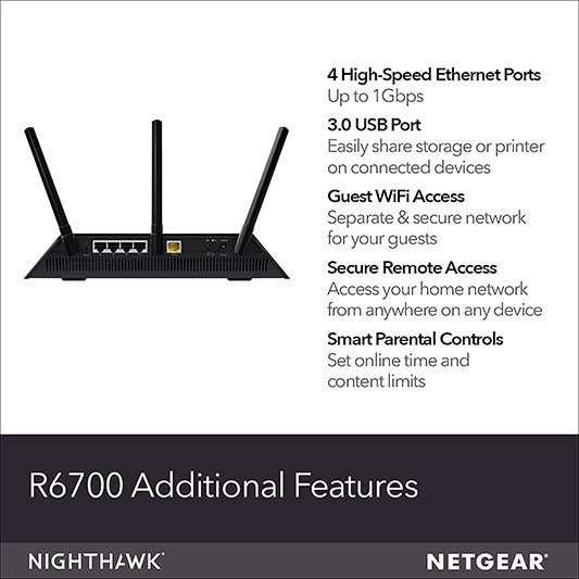 NETGEAR Nighthawk Smart Wi-Fi Router