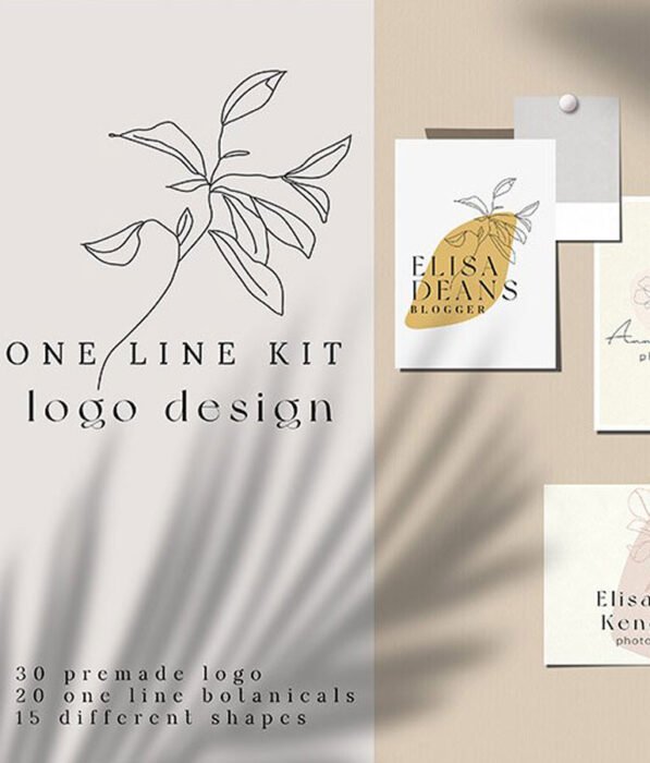 ONE LINE LOGO DESIGN KIT
