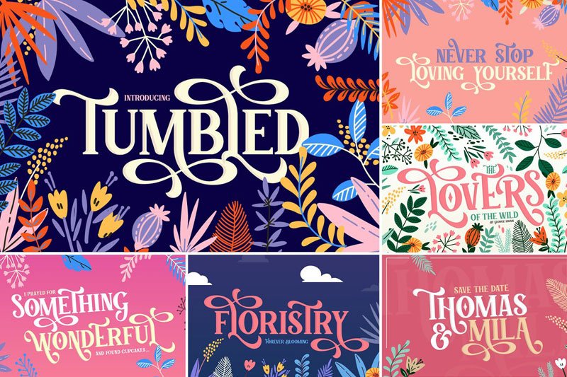 The HUGE Font Bundle (98% OFF)