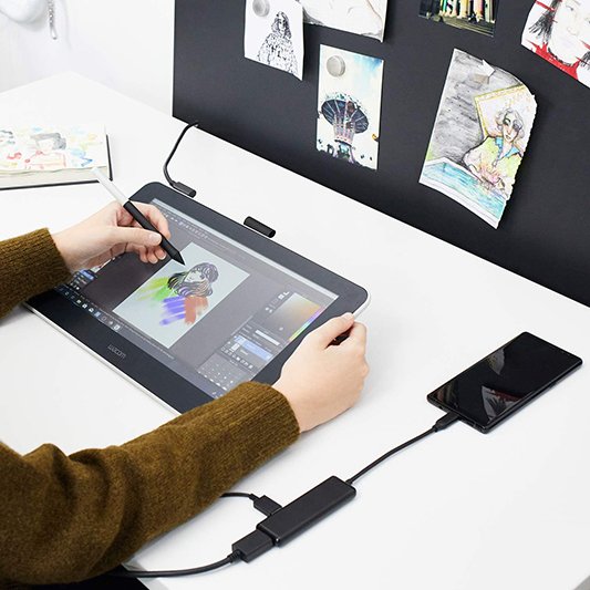 Wacom DTC133W0A One Digital Drawing Tablet