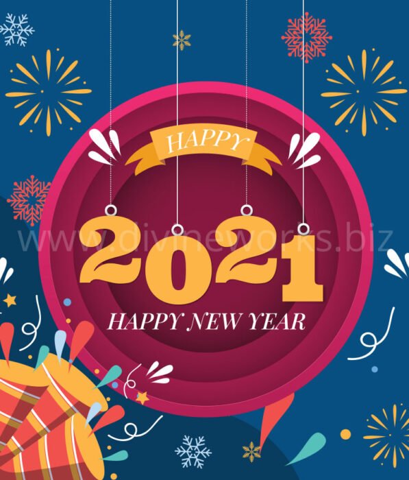 Download Free 2021 New Year Vector by Divine Works