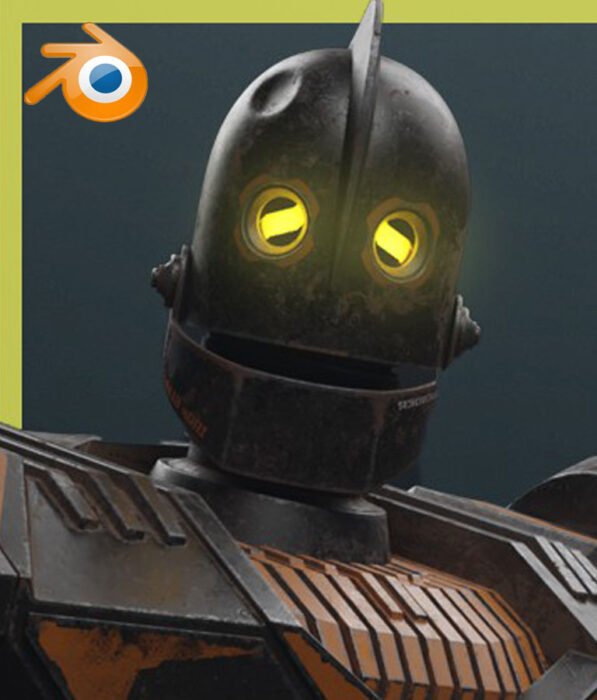 BLENDER How to create and rig the Iron Giant