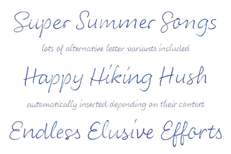 Color Font LiebeHeide