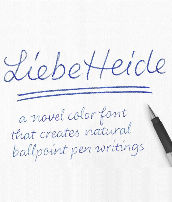 Color Font LiebeHeide