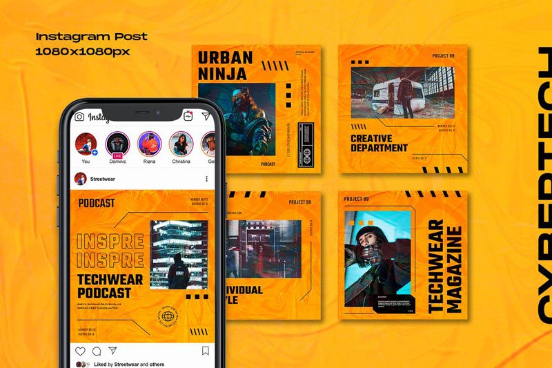 Cybertech - Instagram Stories & Post