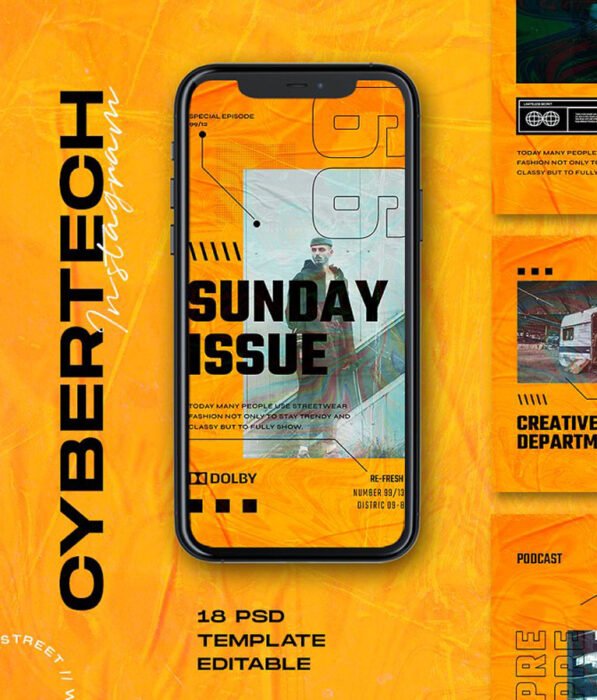 Cybertech - Instagram Stories & Post