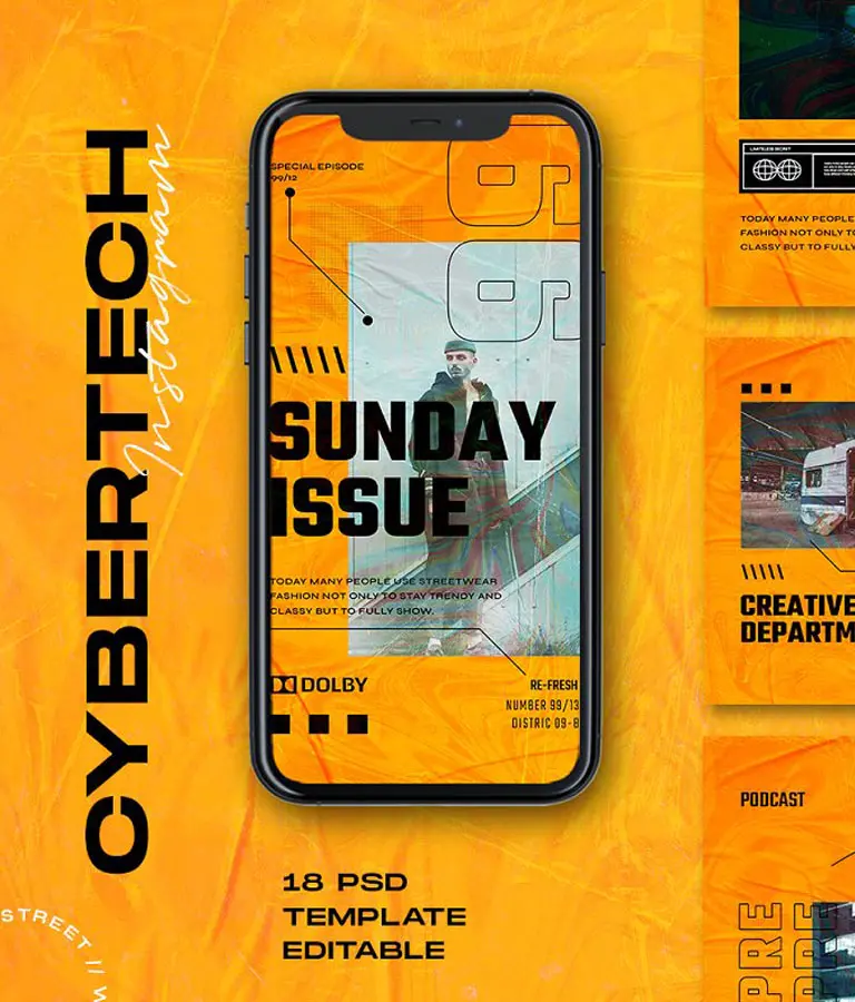 Cybertech - Instagram Stories & Post