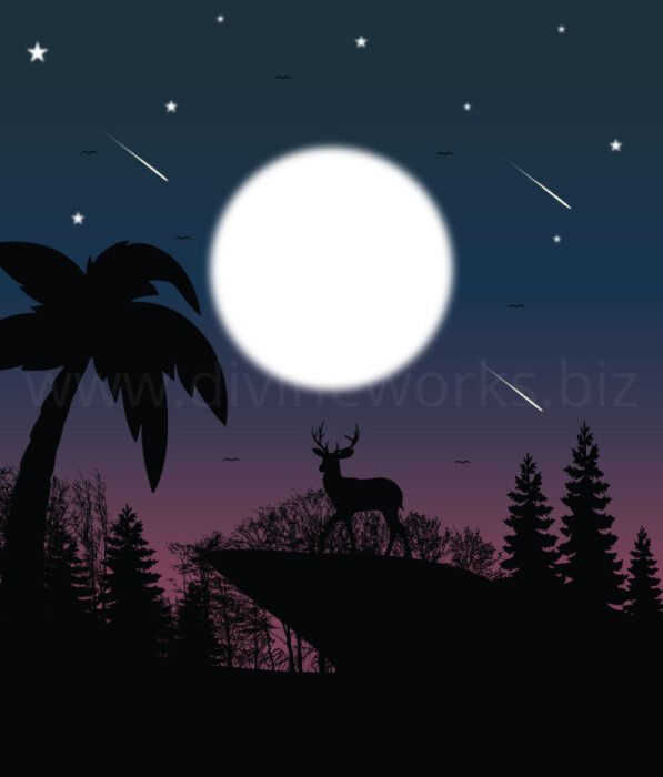 Download Free Vector Deer Silhouette by Divine Works