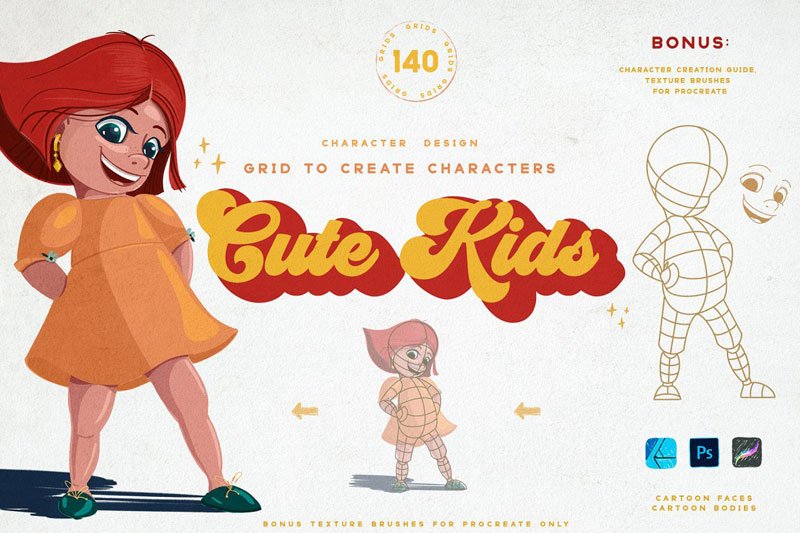 MEGABUNDLE Character Grids