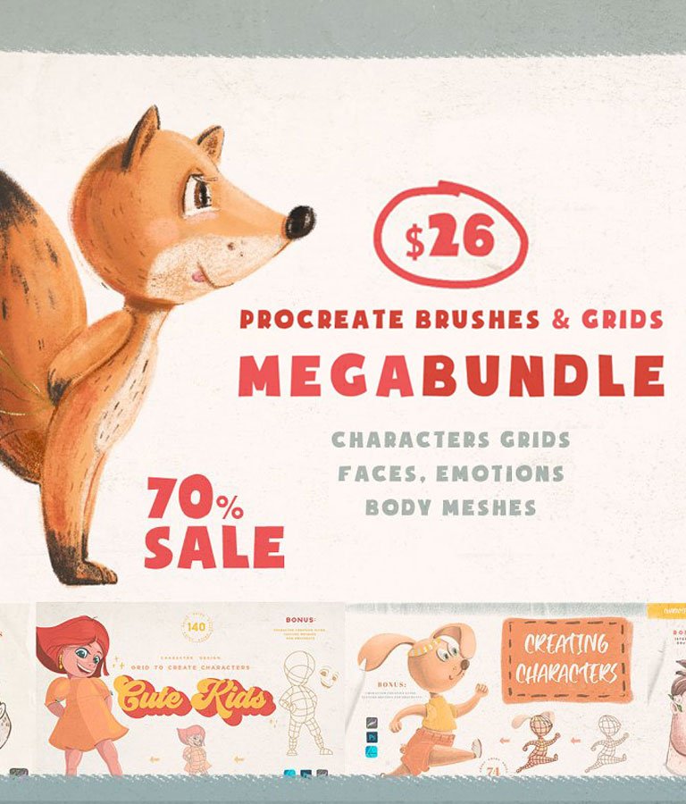 MEGABUNDLE Character Grids