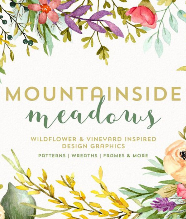 Mountainside Meadows Wildflowers