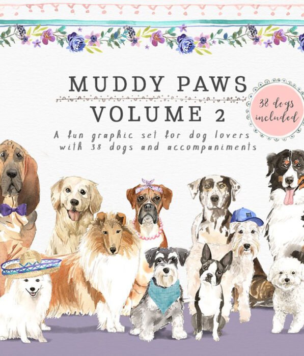 Muddy Paws Volume 2 - Dogs Galore