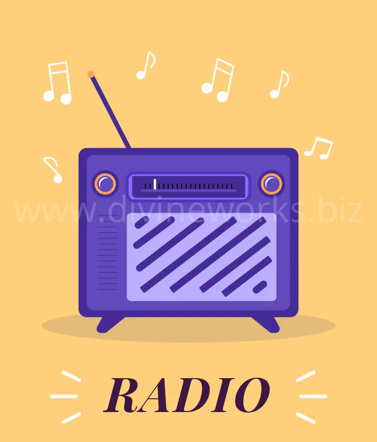 Download Free Old Radio Vector by Divine Works
