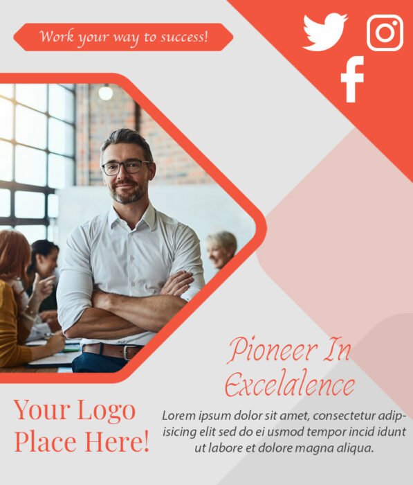 Download Free Pioneer Social Media Template by DIvine Works