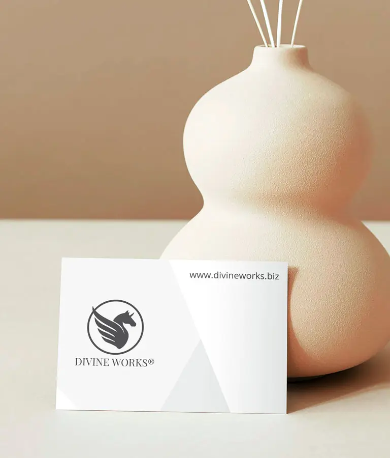 Single Business Card Mockup