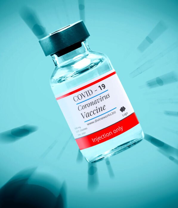 Download Free Vaccine Bottle Mockup by Divine Works