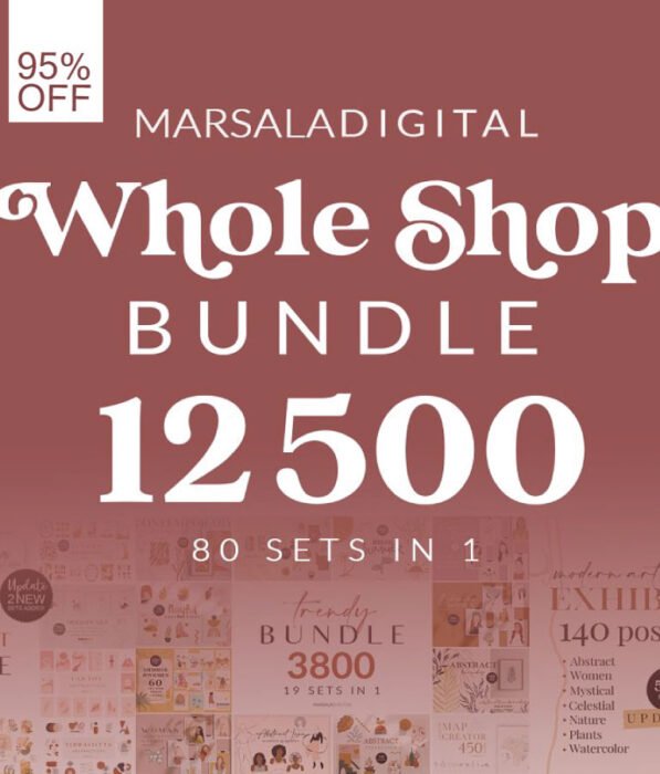 WHOLE SHOP BUNDLE 12500 graphics