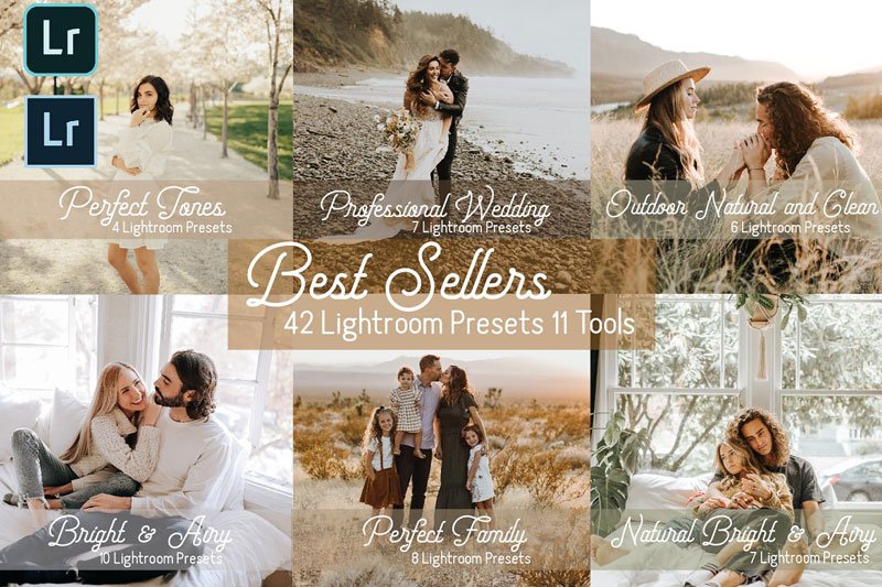 Best Sellers Lightroom Preset Bundle