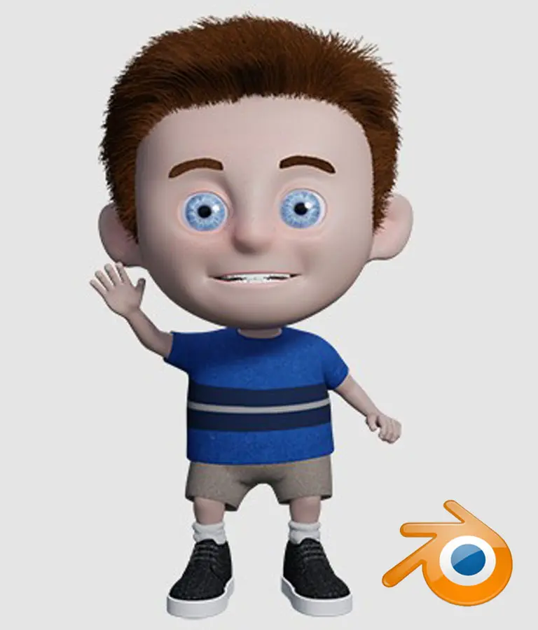 Create an Animated Character in Blender 2.9