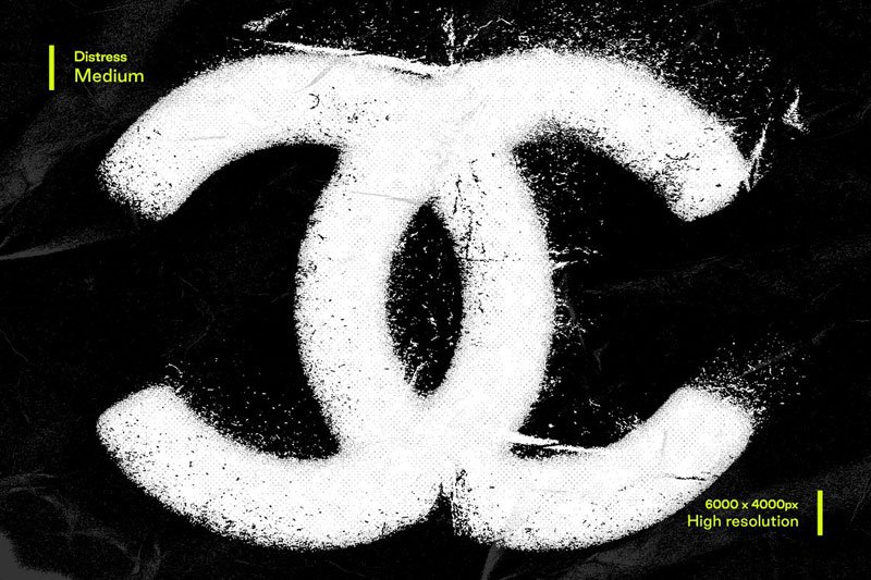 Distress - Damaged Text Effect