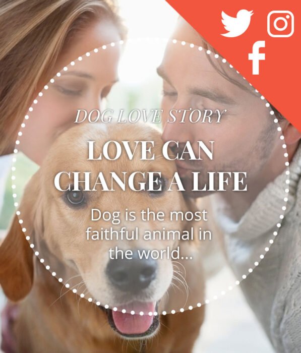 Download Free Dog Lovers Social Media Template by Divine Works