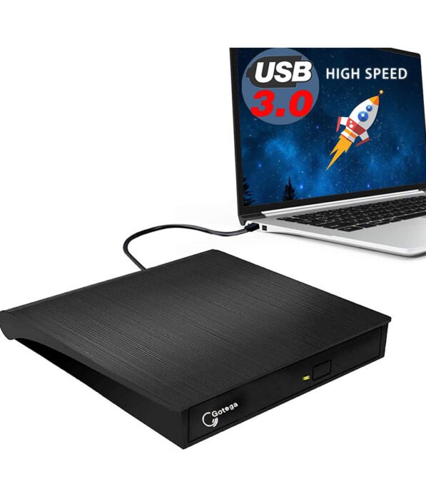 External DVD Drive, USB 3.0 Portable CD/DVD