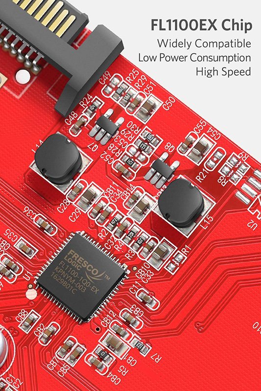 Inateck PCI-E to USB 3.0 (5 Ports) PCI Express Card