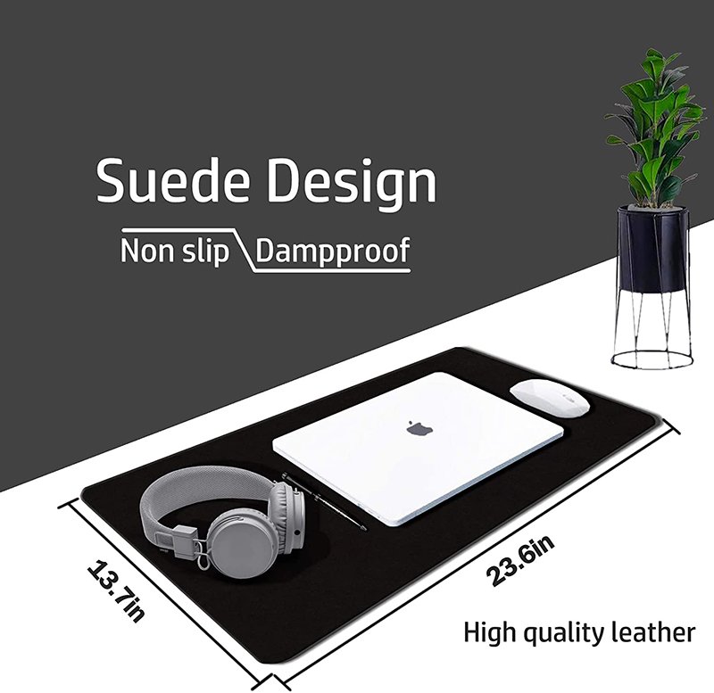 Leather Desk Pad Protector,Mouse Pad,Office Desk Mat