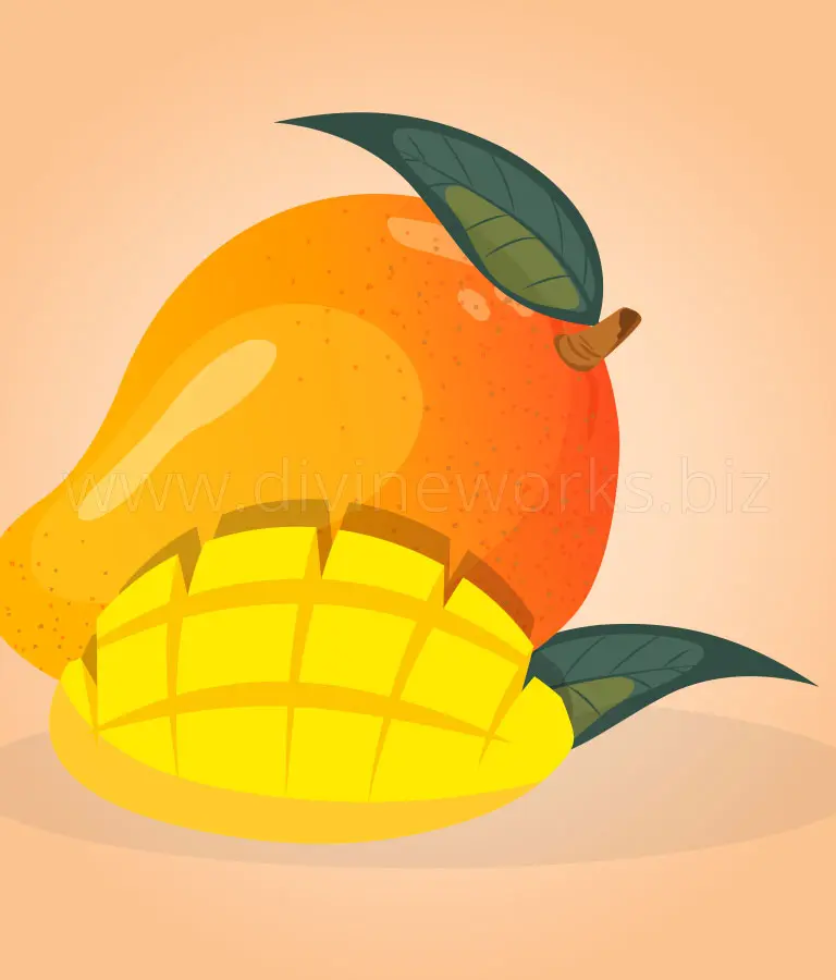 Download Free Fruit Mango Vector Art by Divine Works