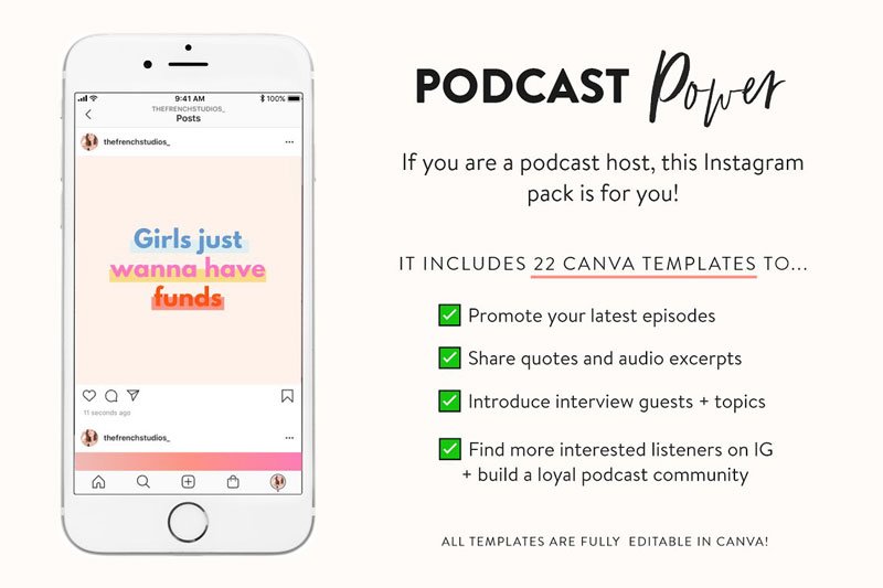 Podcast Posts Template Pack