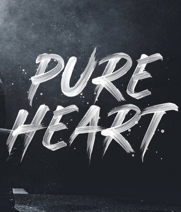 Pure Heart - OpenType SVG Brush Font
