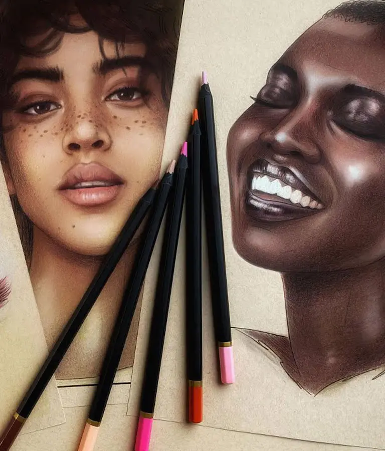 Realistic Skin Tone Coloring