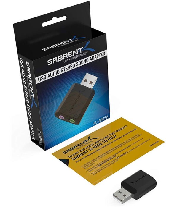 Sabrent USB External Stereo Sound Adapter