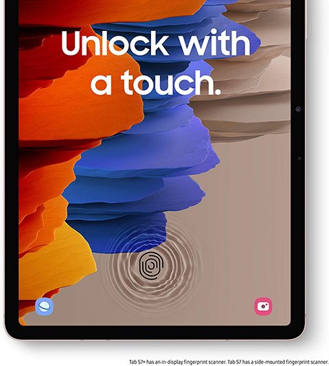 Samsung Galaxy Tab S7 Wi-Fi, Mystic Black - 128 GB