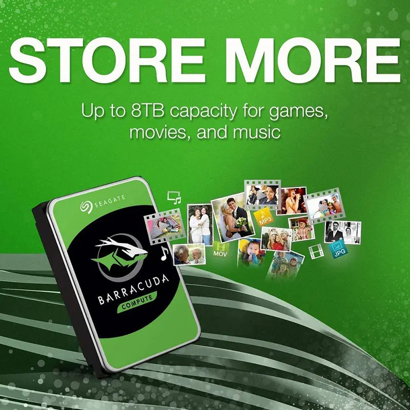 Seagate BarraCuda 2TB Internal Hard Drive HDD