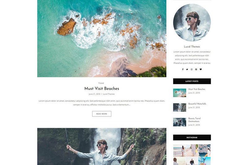 Spirit WordPress Blog Theme