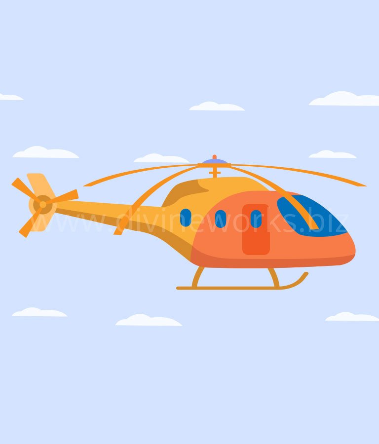 Download Free Toy Helicopter Vector Art by Divine Works