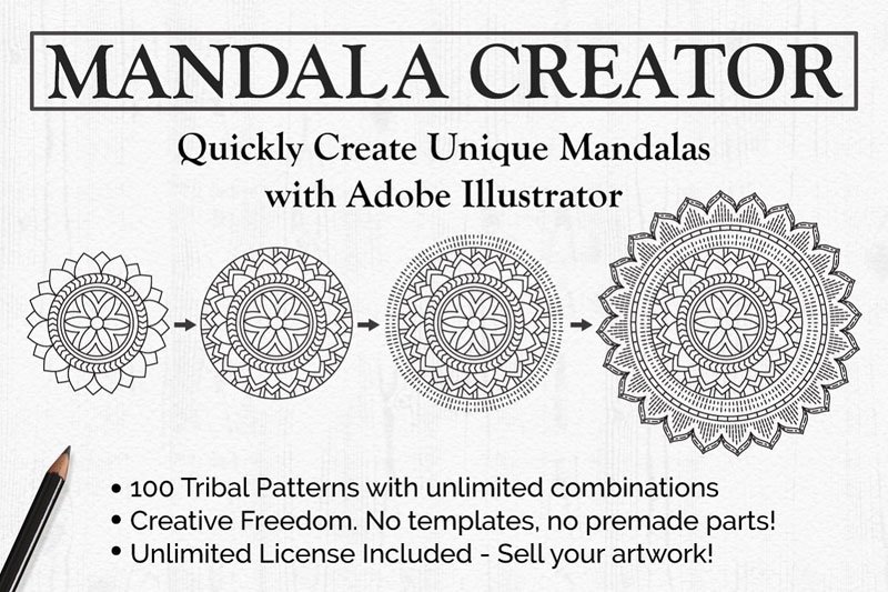 Tribal Mandala Creator
