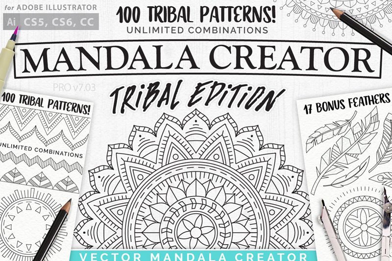 Tribal Mandala Creator