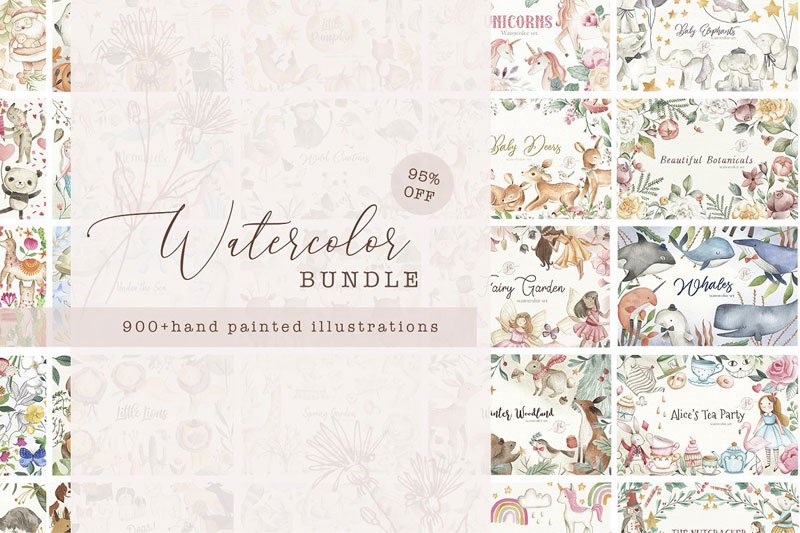 Watercolor Bundle