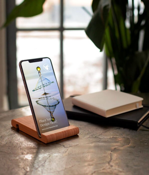 Download Free iPhone 12 On Docked Mockup by Divine Works