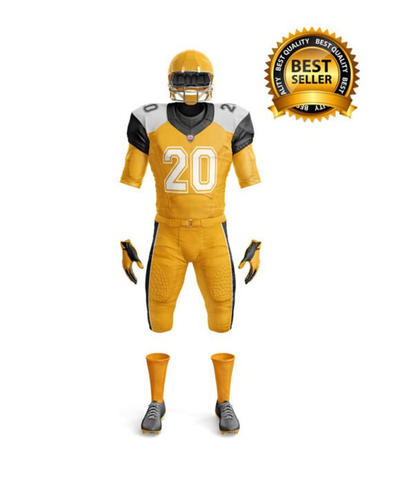American Football Uniform 3d model