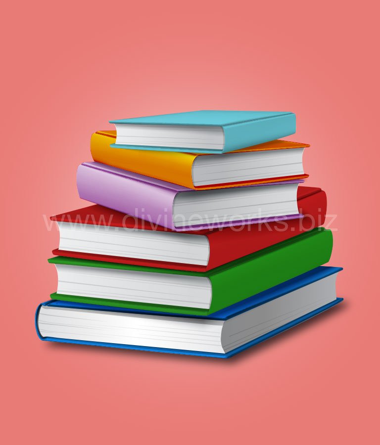 Download Free Books Vector Illustration by Divine Works