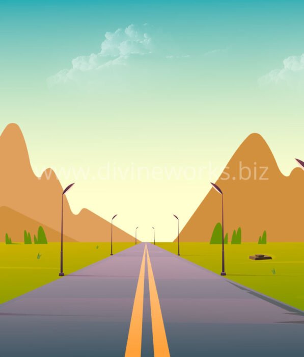 Download Free Desert Landscape Vector Art by Divine Works