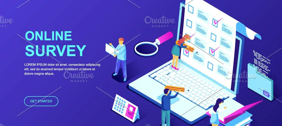 Isometric Landing Page Template
